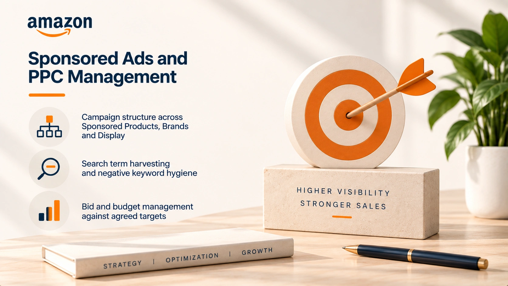 Sponsored ads and PPC management
