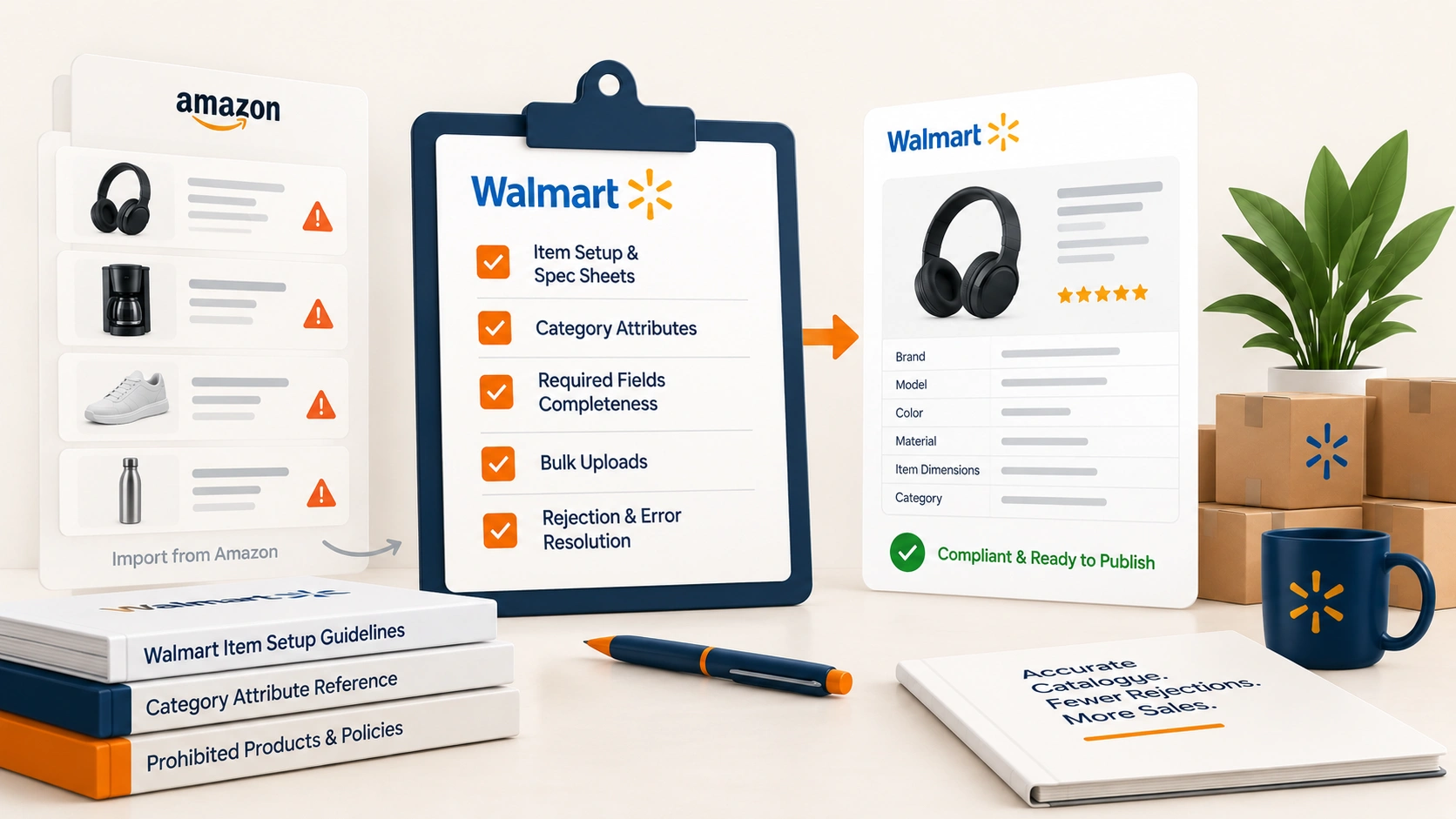 Catalogue and compliance: section banner