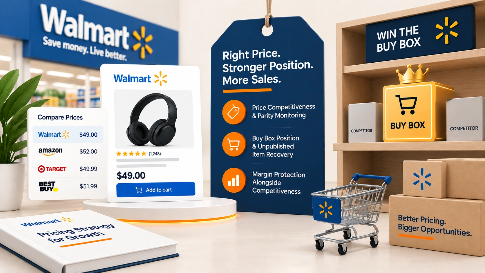 Pricing and Buy Box strategy: section banner