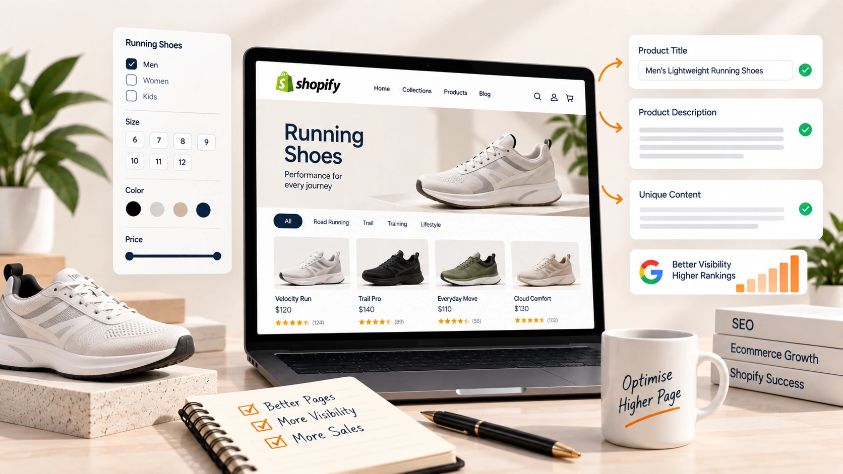 Collection and product page optimisation: section banner