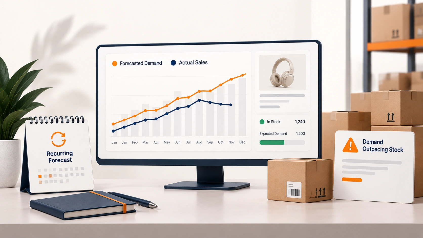 Forecasting and inventory planning