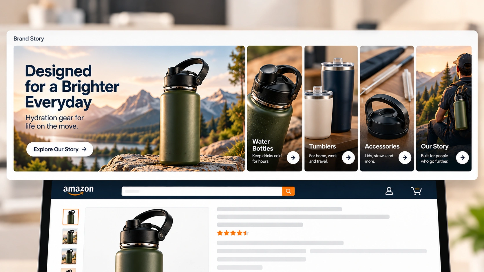 Brand Story: section banner