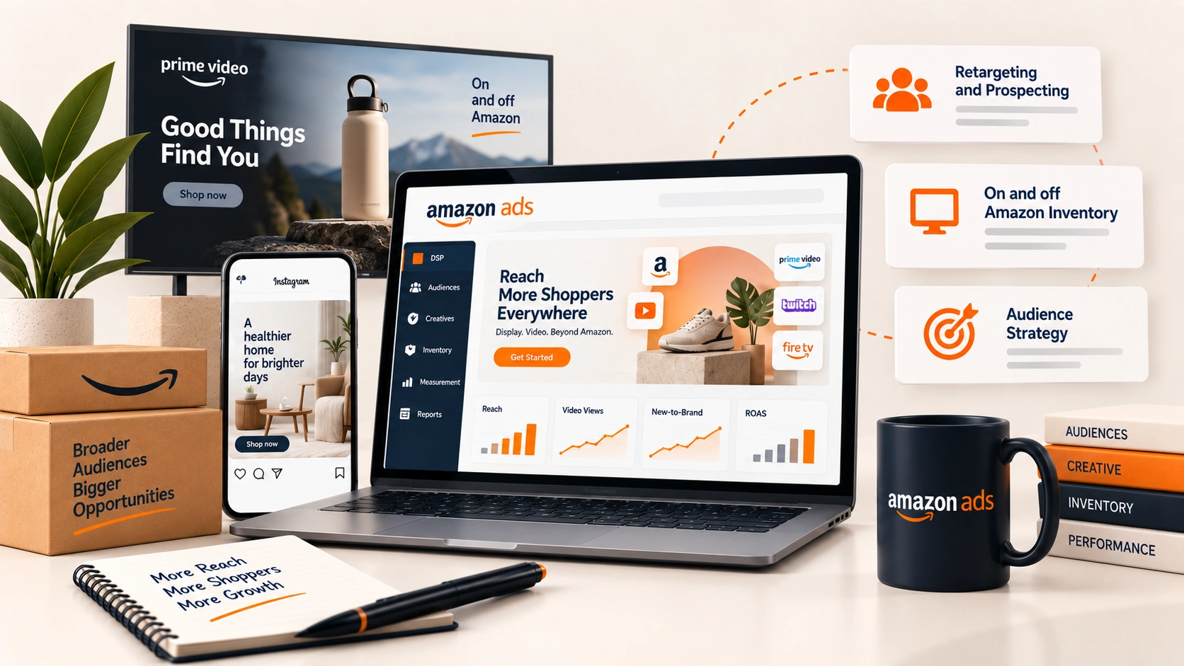 Amazon DSP: section banner