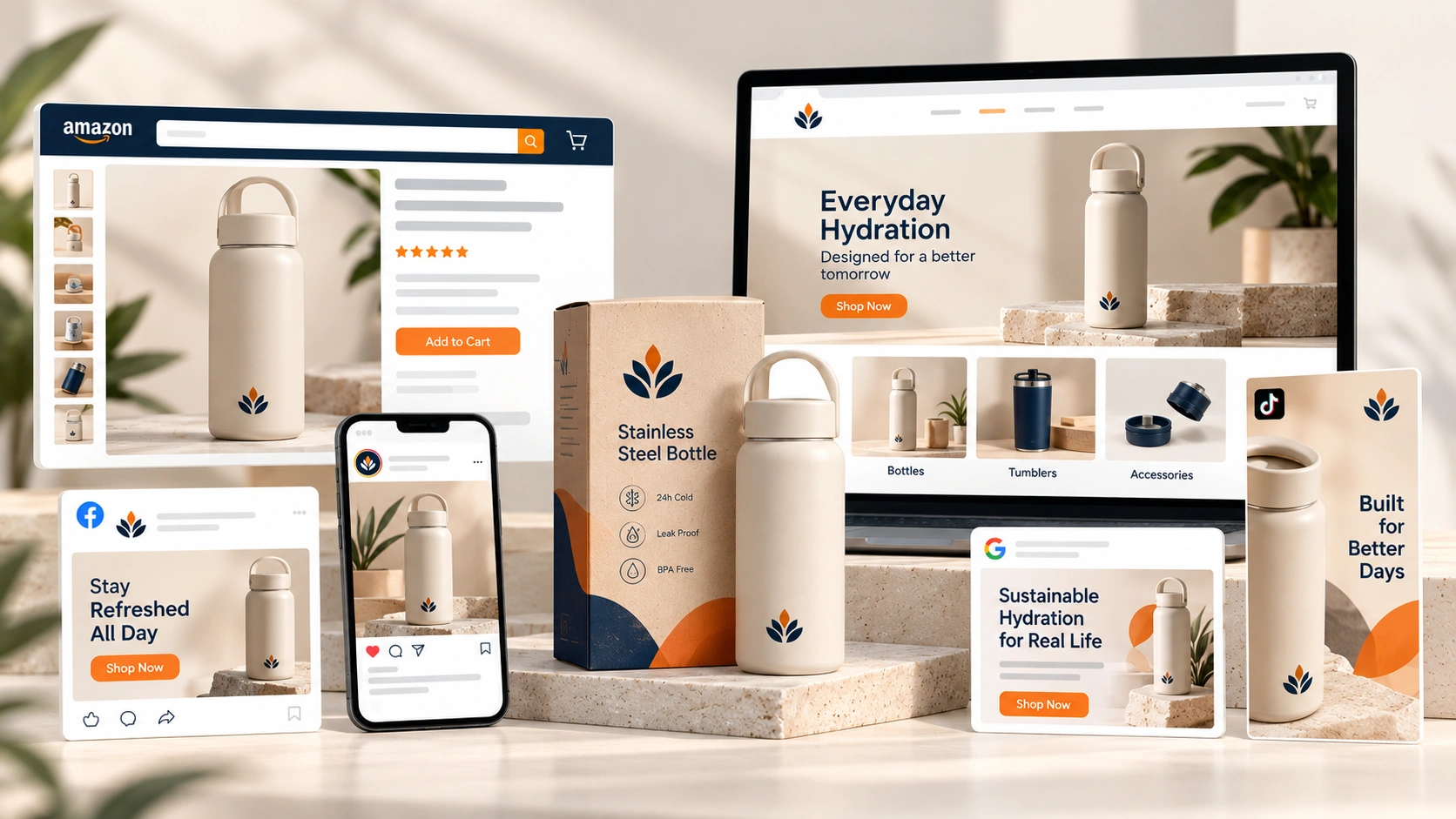 Brand applications: section banner