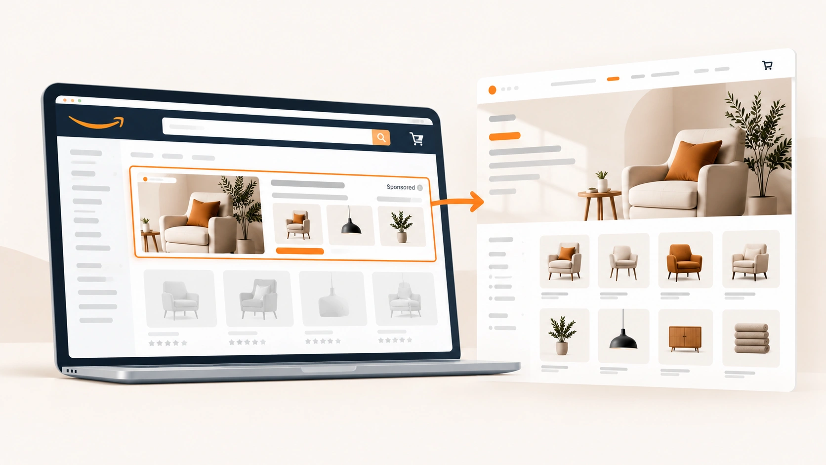 Landing pages for Sponsored Brands: section banner