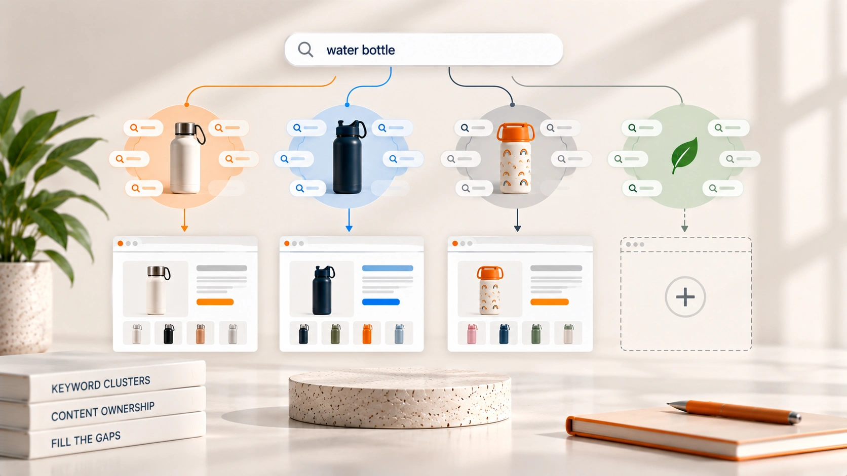 One owning page per cluster