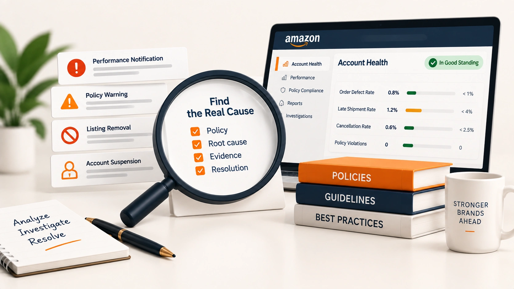 Account health diagnosis: section banner