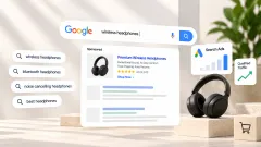 Google Search Ads management: section banner