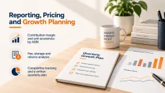 Reporting, pricing and growth planning