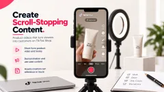 Content and product video: section banner