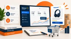 Walmart Connect advertising: section banner