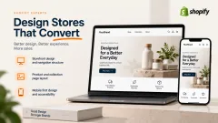Site design, UI and UX: section banner