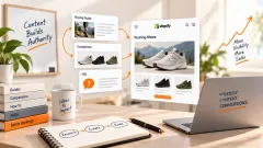 Content and topical authority: section banner