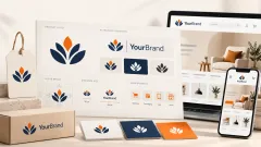 Logo design: section banner