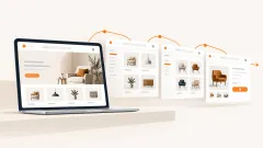 Store structure and navigation: section banner