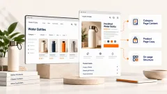 Category and product content