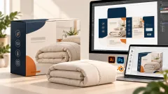 3D rendering and packaging: section banner