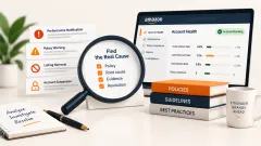 Account health diagnosis: section banner