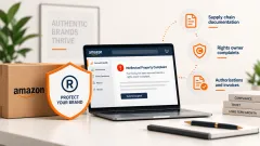 Intellectual property and authenticity complaints: section banner