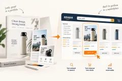 Designed against how people actually shop a search results page, not against how a design looks in a portfolio.
